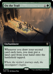 On the Trail (MKC-349) - Murders at Karlov Manor Commander: (Extended Art)
