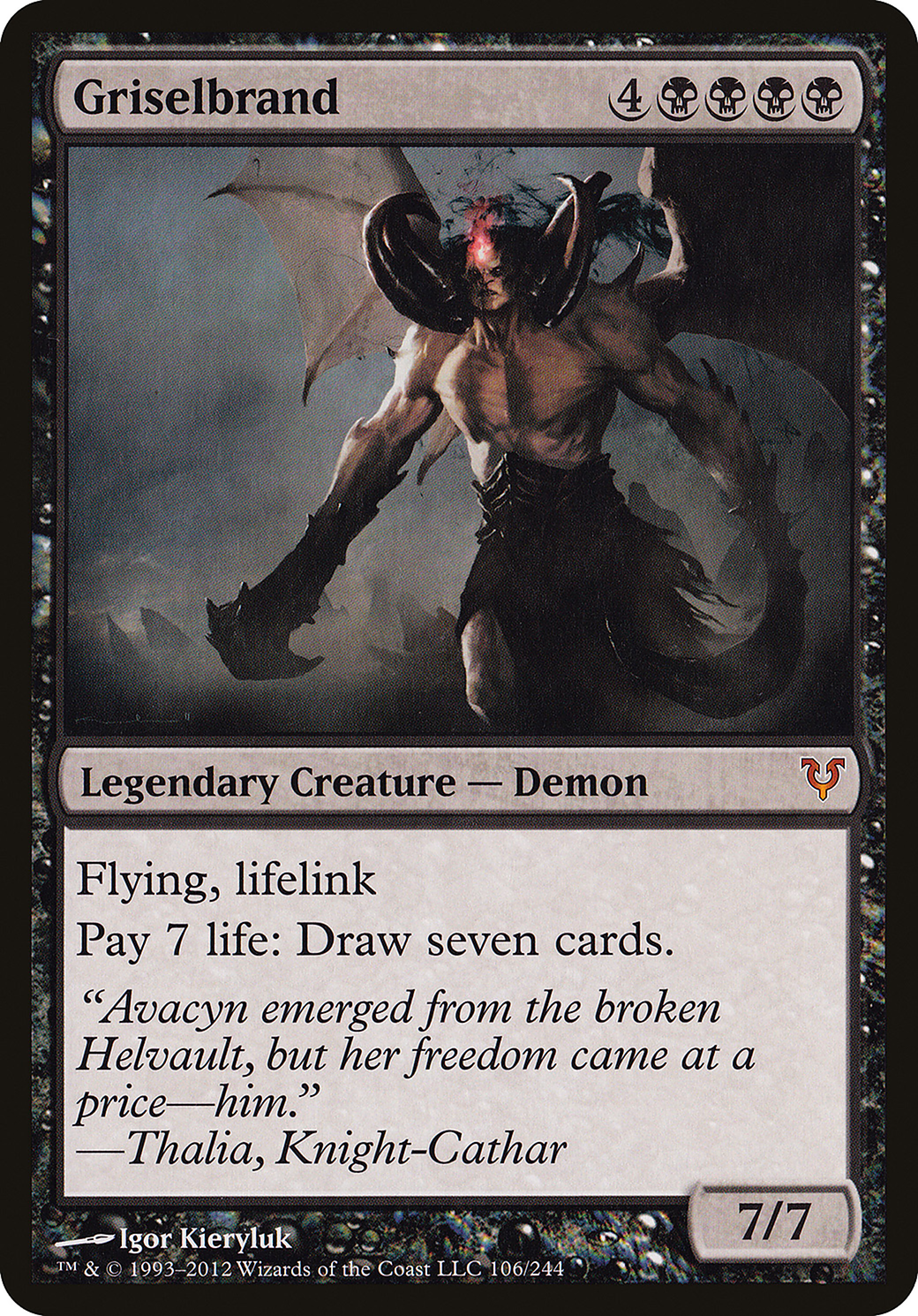 Griselbrand (OVER-106) - Open the Helvault Foil