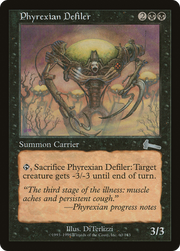 Phyrexian Defiler (ULG-060) - Urza's Legacy Foil