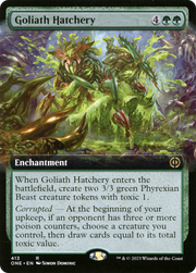 Goliath Hatchery (ONE-413) - Phyrexia: All Will Be One: (Extended Art) Foil