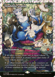 Doubling Season (Showcase) (Fracture Foil) (FDN-438) - Foundations: (Showcase) Foil