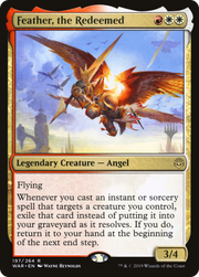 Feather, the Redeemed (PPTHB-197P) - War of the Spark Promos Foil