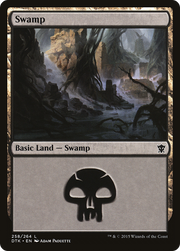 Swamp (DTK-258) - Dragons of Tarkir