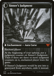 Faithbound Judge // Sinner's Judgment (DBL-279) - Innistrad: Double Feature: (Double Faced Transform) Foil