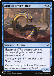 Striped Riverwinder (LIST-HOU-48) - The List