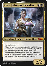 Arek, False Goldwarden (YONE-017) - Alchemy: Phyrexia