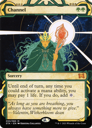 Channel (STA-050) - Strixhaven Mystical Archive: (Showcase) (Borderless)