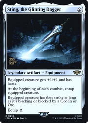 Sting, the Glinting Dagger (PRE-250S) - Tales of Middle-earth Promos Foil