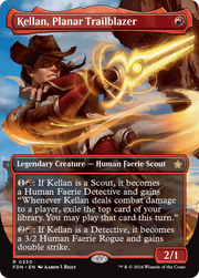 Kellan, Planar Trailblazer (Borderless) (FDN-330) - Foundations (Borderless) Foil