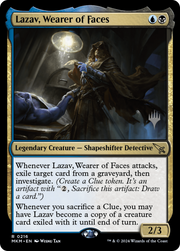 Lazav, Wearer of Faces (PPMKM-216) - Murders at Karlov Manor Promos Foil