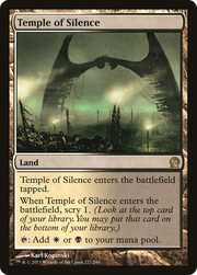 Temple of Silence (THS-227) - Theros Foil