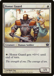 Honor Guard (9ED-20★) - Ninth Edition Foil