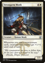 Strongarm Monk (DTK-039) - Dragons of Tarkir Foil