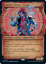 Captain Lannery Storm (SLD-1409) - Secret Lair Drop: (Showcase)