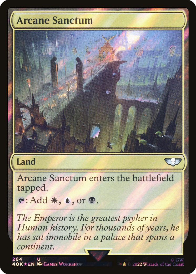 Arcane Sanctum (40K-264) - Warhammer 40,000 Commander Foil