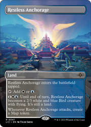 Restless Anchorage (LCI-347) - The Lost Caverns of Ixalan (Borderless) Foil