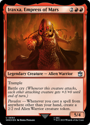 Iraxxa, Empress of Mars (WHO-694) - Doctor Who Foil