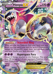 Hoopa EX 036/98  - Holofoil XY  Ancient Origins - Ultra Rare