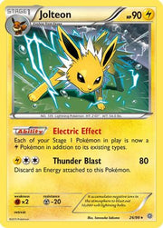 Jolteon 026/98  - Holofoil XY  Ancient Origins - Holo Rare