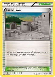 Faded Town 073  XY  Ancient Origins - Uncommon
