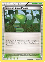 Forest of Giant Plants 074/98  - Reverse Holofoil XY  Ancient Origins - Uncommon