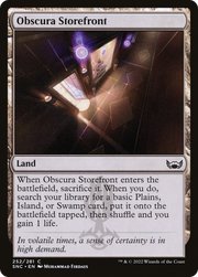 Obscura Storefront (SNC-252) - Streets of New Capenna Foil