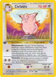 Clefable (17) 017/64  - 1st Edition Jungle - Rare