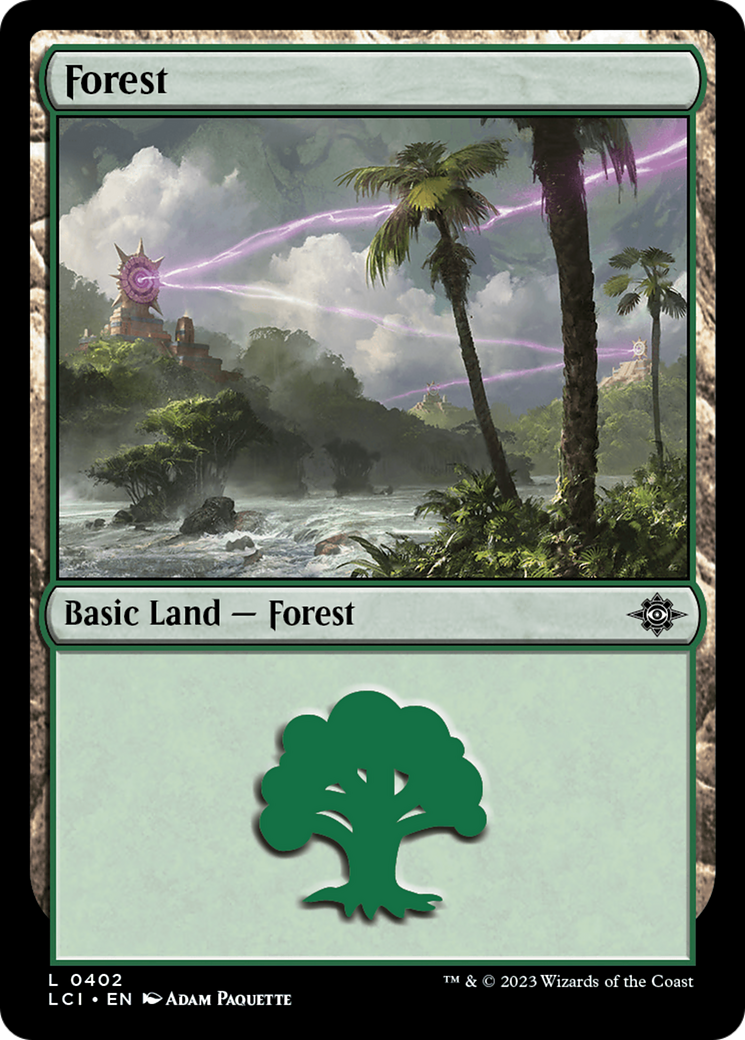 Forest (LCI-402) - The Lost Caverns of Ixalan Foil