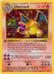 Charizard 004  - 1st Edition Holofoil Base Set Shadowless - Holo Rare