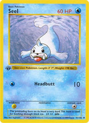 Seel 041/102  - Unlimited Base Set Shadowless - Uncommon