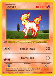 Ponyta 060/102  - 1st Edition Base Set Shadowless - Common