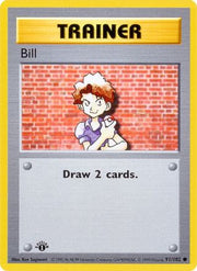 Bill 091/102  - 1st Edition Base Set Shadowless - Common