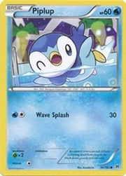 Piplup 036/162  - Reverse Holofoil XY  BREAKthrough - Common
