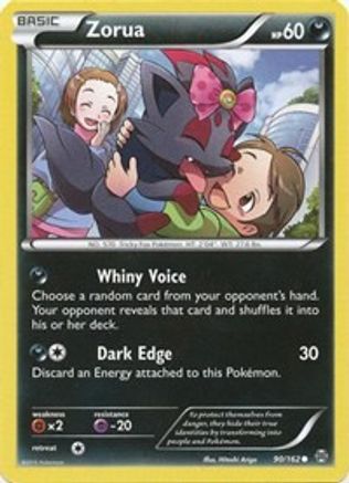 Zorua (90) 090/162  XY  BREAKthrough - Common