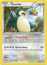 Snorlax 118/162  XY  BREAKthrough - Uncommon