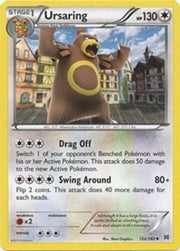 Ursaring 122  - Reverse Holofoil XY  BREAKthrough - Uncommon