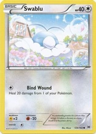 Swablu 124/162  XY  BREAKthrough - Common