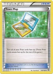 Town Map 150/162  XY  BREAKthrough - Uncommon