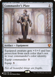Commander's Plate (LIST-CMR-305) - The List