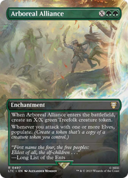 Arboreal Alliance (LTC-497) - Tales of Middle-earth Commander (Borderless) Foil