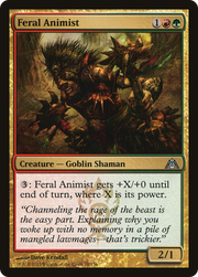 Feral Animist (DGM-070) - Dragon's Maze Foil