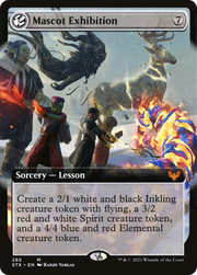 Mascot Exhibition (STX-285) - Strixhaven: School of Mages: (Extended Art, lesson)