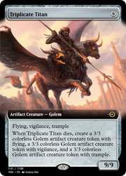Triplicate Titan (PRM-90334) - Magic Online Promos