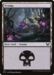 Swamp (STX-371) - Strixhaven: School of Mages Foil