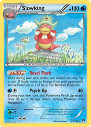 Slowking 021/122  - Reverse Holofoil XY  BREAKpoint - Holo Rare