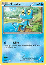 Froakie 038/122  - Reverse Holofoil XY  BREAKpoint - Common