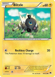 Blitzle 048  - Reverse Holofoil XY  BREAKpoint - Common