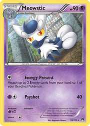 Meowstic 059  - Reverse Holofoil XY  BREAKpoint - Rare
