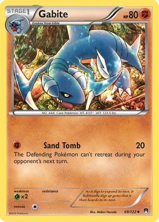 Gabite 069/122  XY  BREAKpoint - Uncommon