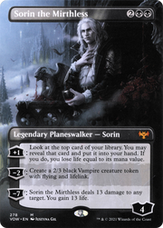 Sorin the Mirthless (VOW-278) - Innistrad: Crimson Vow (Borderless)